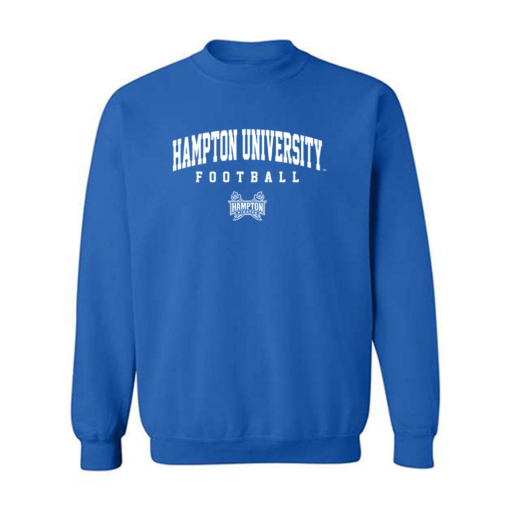 Hampton - NCAA Football : Noah Colon - Classic Shersey Crewneck Sweatshirt-0