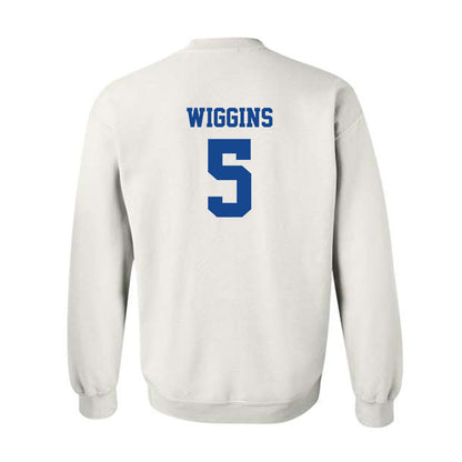 Hampton - NCAA Women's Basketball : Diamond Wiggins - Classic Shersey Crewneck Sweatshirt-1