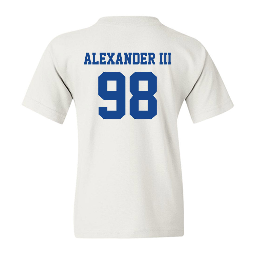 Hampton - NCAA Football : Willis Alexander III - Classic Shersey Youth T-Shirt-1