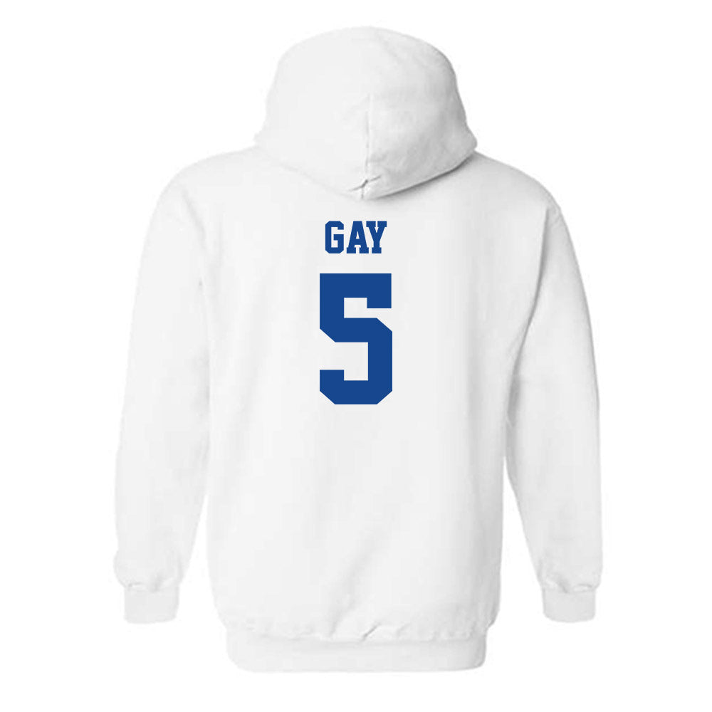 Hampton - NCAA Football : Nijay Gay - Classic Shersey Hooded Sweatshirt-1