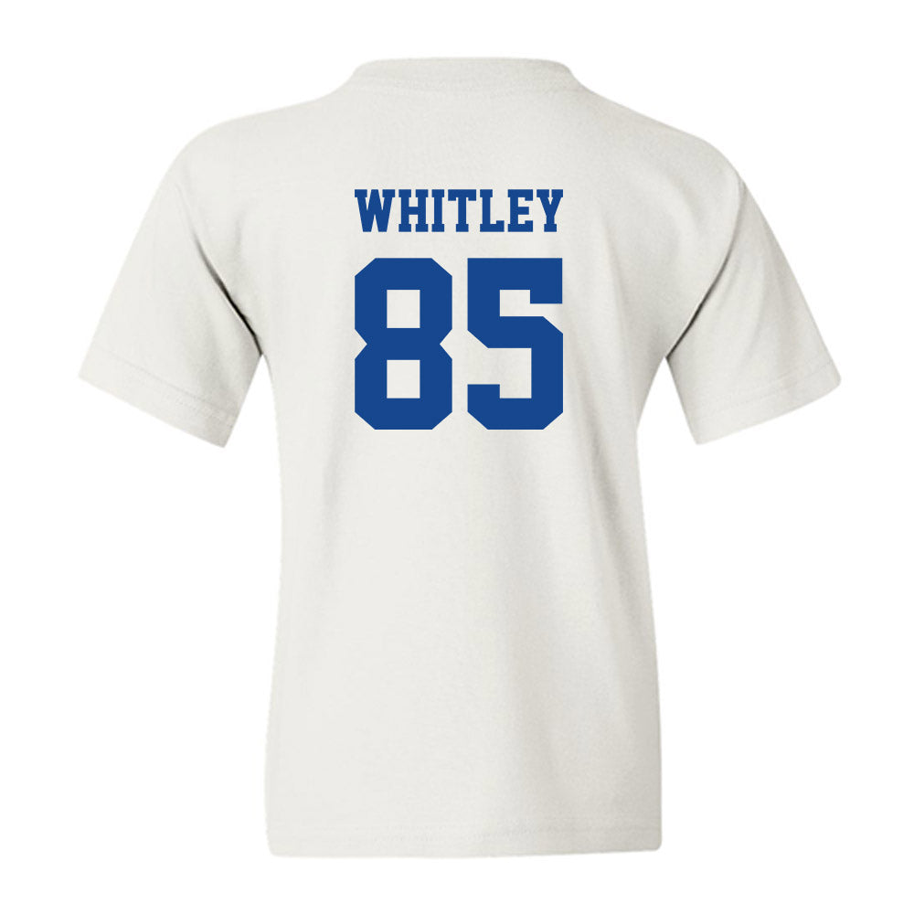 Hampton - NCAA Football : Mason Whitley - Classic Shersey Youth T-Shirt-1