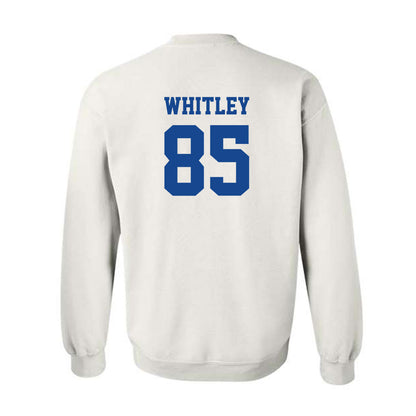 Hampton - NCAA Football : Mason Whitley - Classic Shersey Crewneck Sweatshirt-1