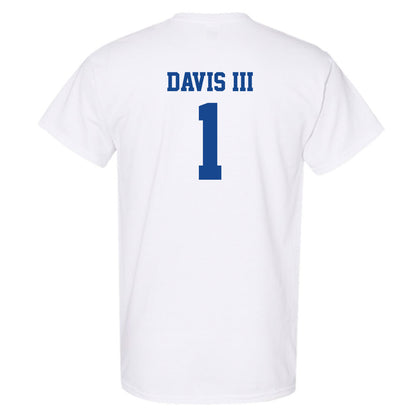 Hampton - NCAA Men's Basketball : Aaron Davis III - Classic Shersey T-Shirt-1