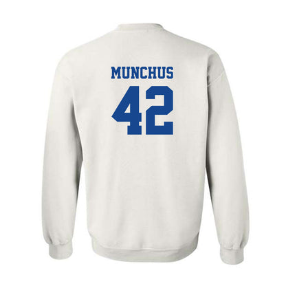Hampton - NCAA Men's Lacrosse : Dylan Munchus - Classic Shersey Crewneck Sweatshirt-1