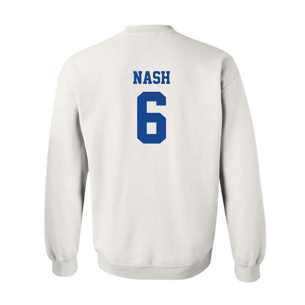 Hampton - NCAA Football : Marcellus Nash - Classic Shersey Crewneck Sweatshirt-1