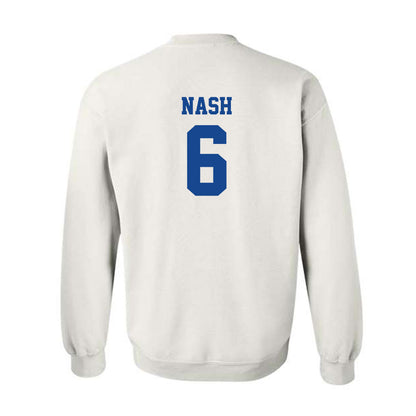 Hampton - NCAA Football : Marcellus Nash - Classic Shersey Crewneck Sweatshirt-1