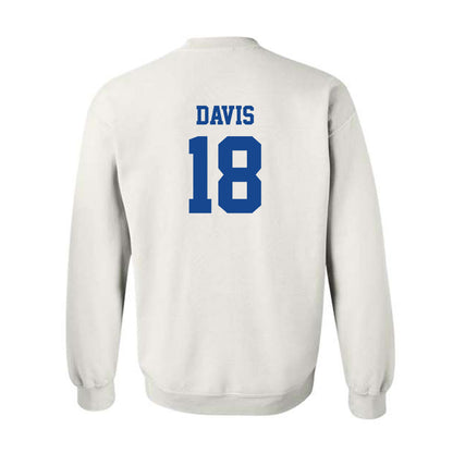 Hampton - NCAA Football : Iman Davis - Classic Shersey Crewneck Sweatshirt-1