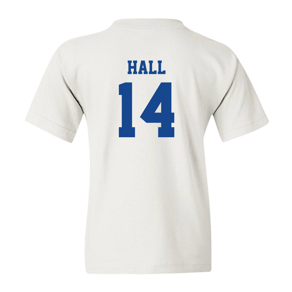 Hampton - NCAA Football : Breshun Hall - Classic Shersey Youth T-Shirt-1