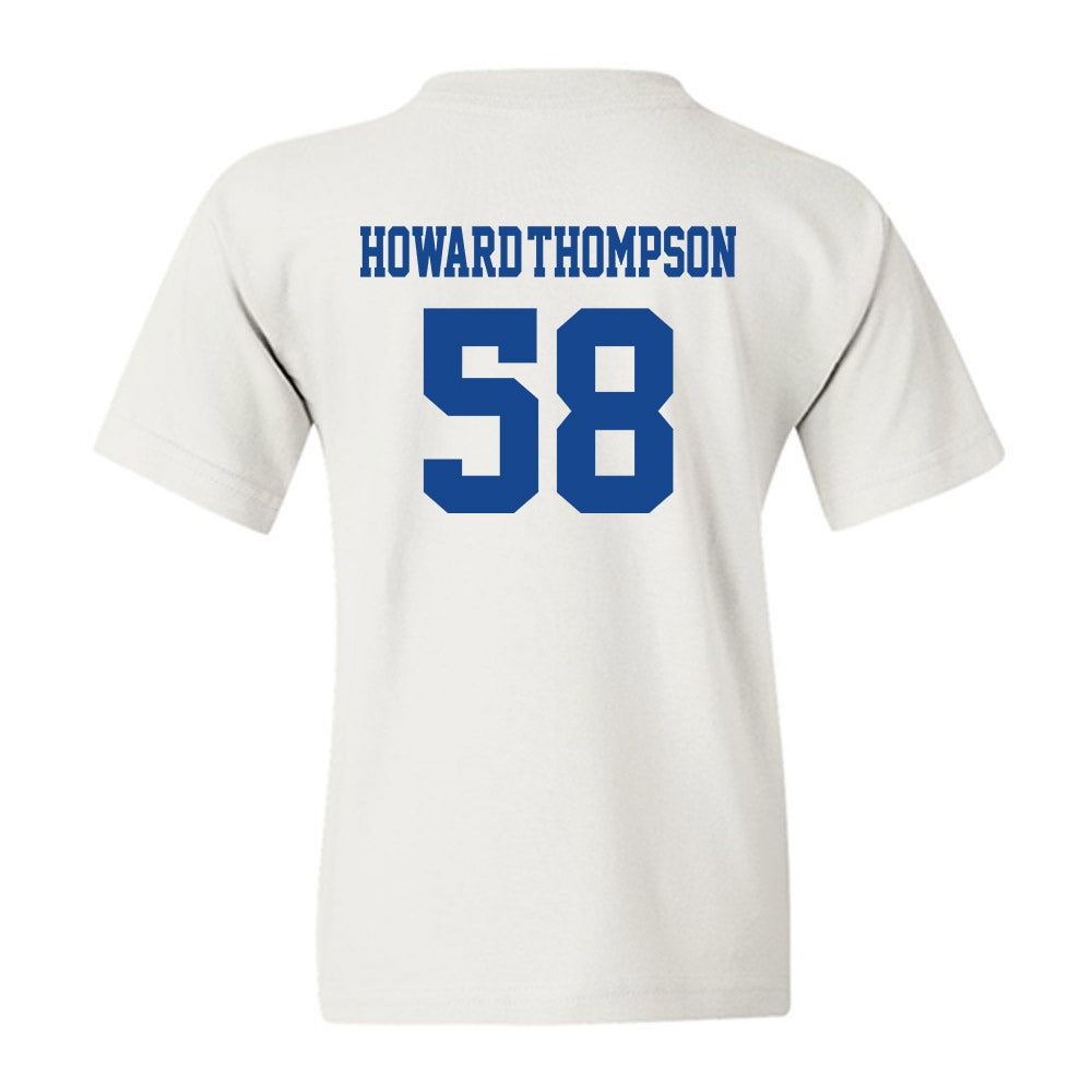 Hampton - NCAA Football : Tyher Howard-Thompson - Classic Shersey Youth T-Shirt-1