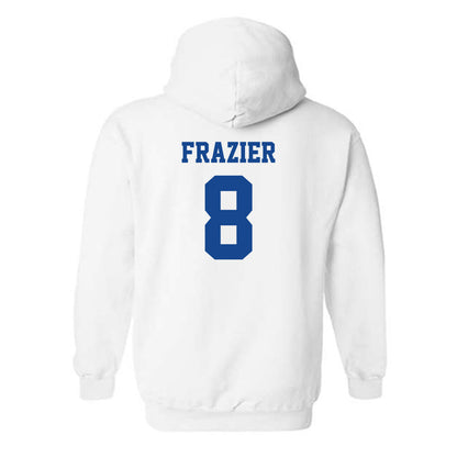 Hampton - NCAA Men's Basketball : Maximus Frazier - Classic Shersey Hooded Sweatshirt-1