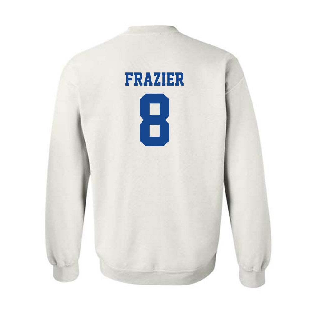 Hampton - NCAA Men's Basketball : Maximus Frazier - Classic Shersey Crewneck Sweatshirt-1