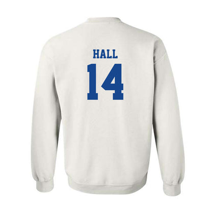 Hampton - NCAA Football : Breshun Hall - Classic Shersey Crewneck Sweatshirt-1