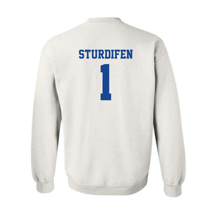 Hampton - NCAA Football : Cam Sturdifen - Classic Shersey Crewneck Sweatshirt-1