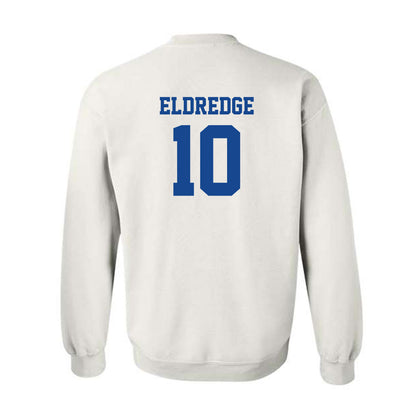 Hampton - NCAA Men's Basketball : Chris Eldredge - Classic Shersey Crewneck Sweatshirt-1