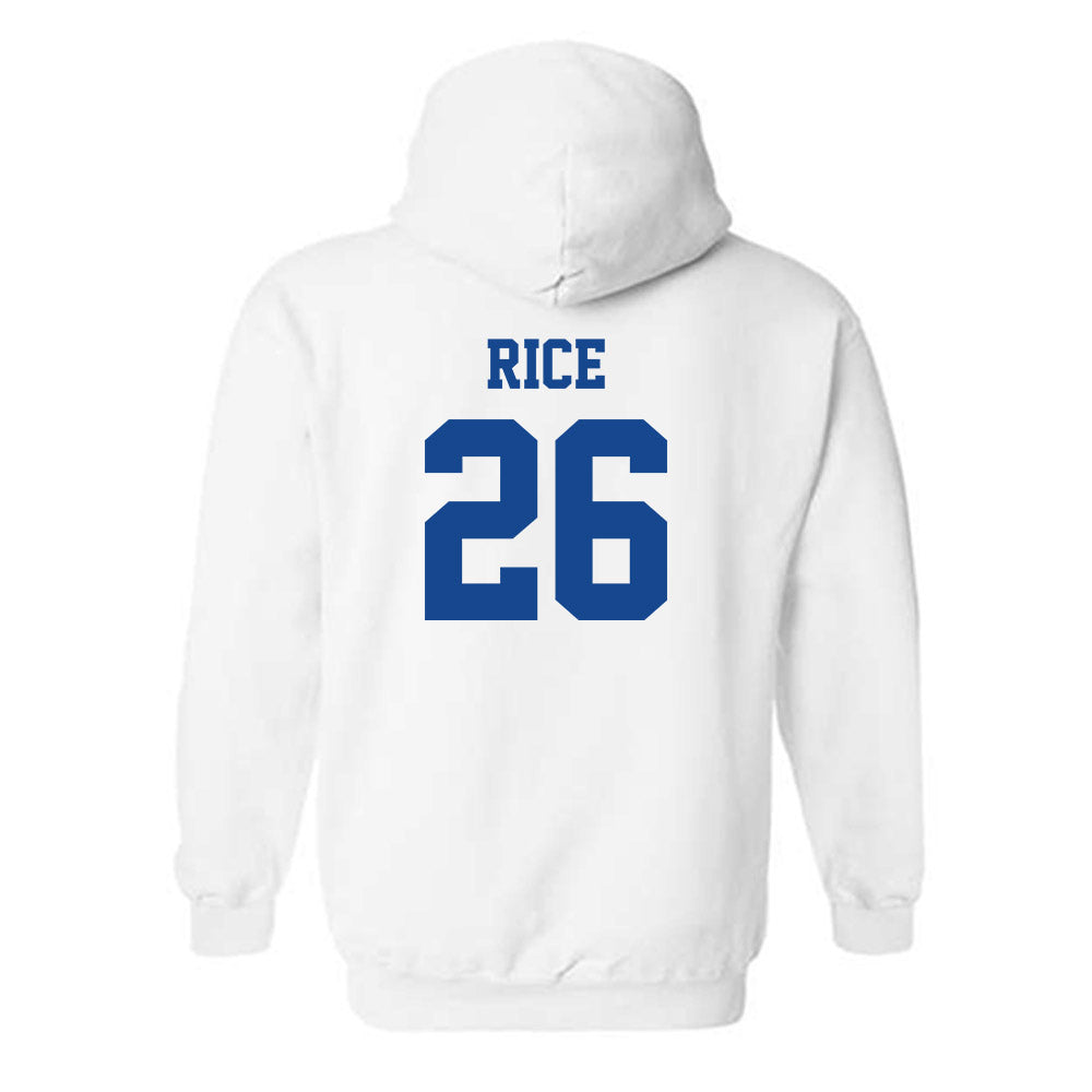 Hampton - NCAA Football : Caden Rice - Classic Shersey Hooded Sweatshirt-1