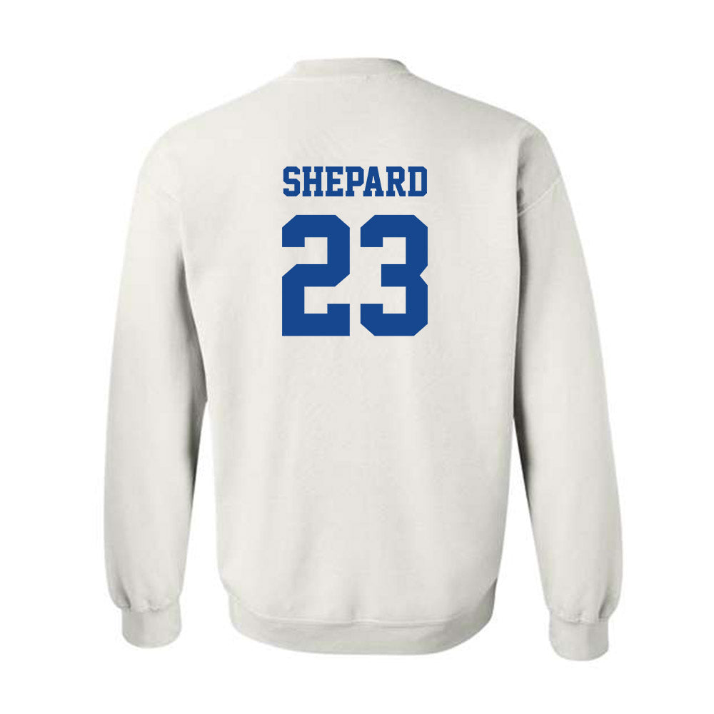 Hampton - NCAA Football : Donovan Shepard - Classic Shersey Crewneck Sweatshirt-1