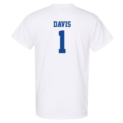 Hampton - NCAA Men's Basketball : Aaron Davis - Classic Shersey T-Shirt-1