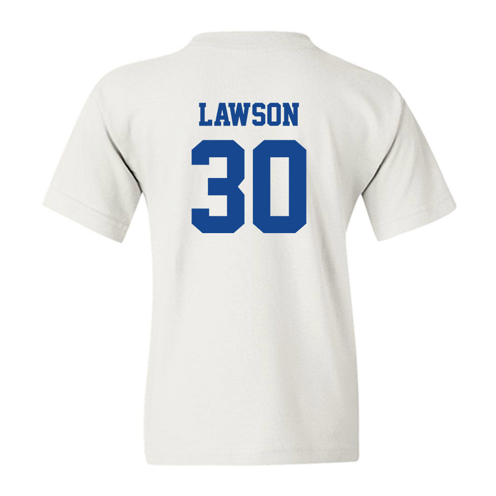 Hampton - NCAA Football : Joshua Lawson - Classic Shersey Youth T-Shirt-1