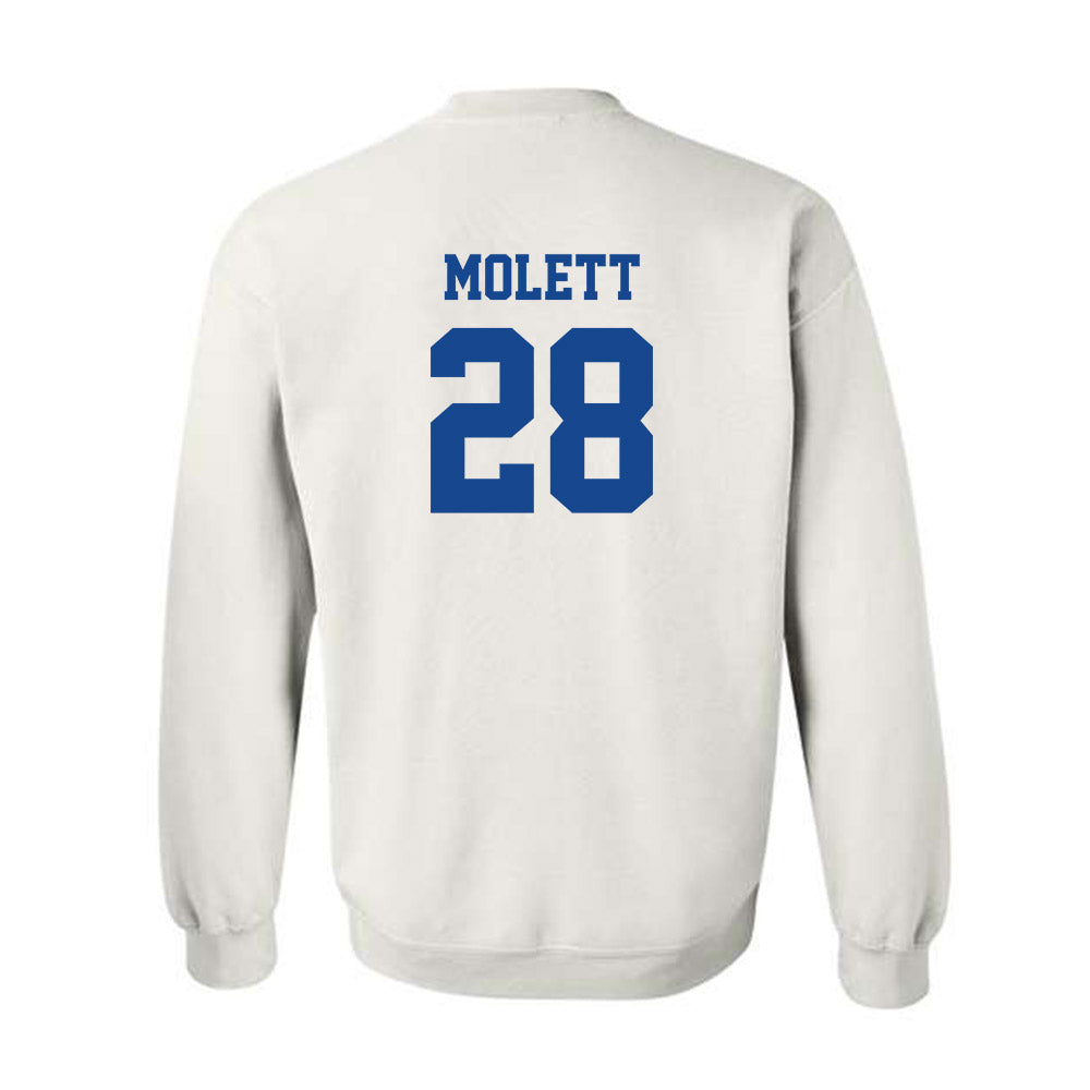 Hampton - NCAA Football : Kyle Molett - Classic Shersey Crewneck Sweatshirt-1
