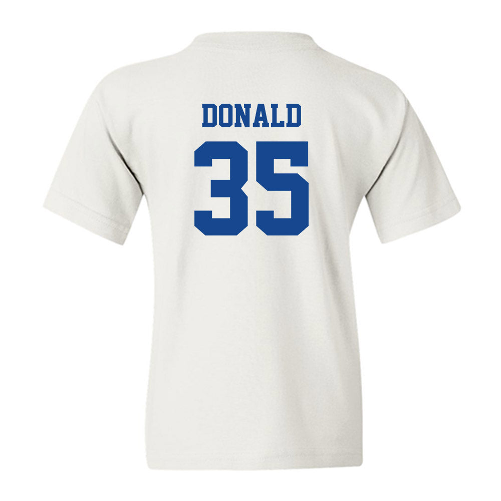 Hampton - NCAA Football : Kam Donald - Classic Shersey Youth T-Shirt-1