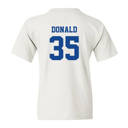 Hampton - NCAA Football : Kam Donald - Classic Shersey Youth T-Shirt-1