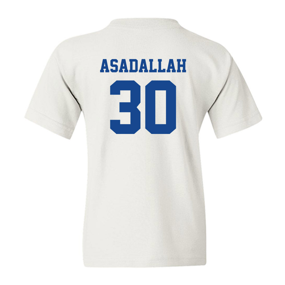 Hampton - NCAA Men's Basketball : Hamza Asadallah - Classic Shersey Youth T-Shirt-1