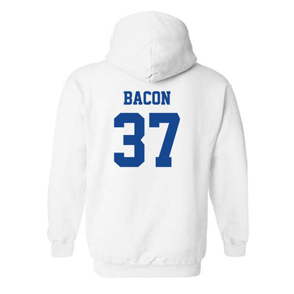 Hampton - NCAA Football : Elijah Bacon - Classic Shersey Hooded Sweatshirt-1