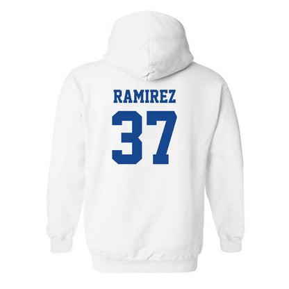 Hampton - NCAA Football : Bryan Ramirez - Classic Shersey Hooded Sweatshirt-1