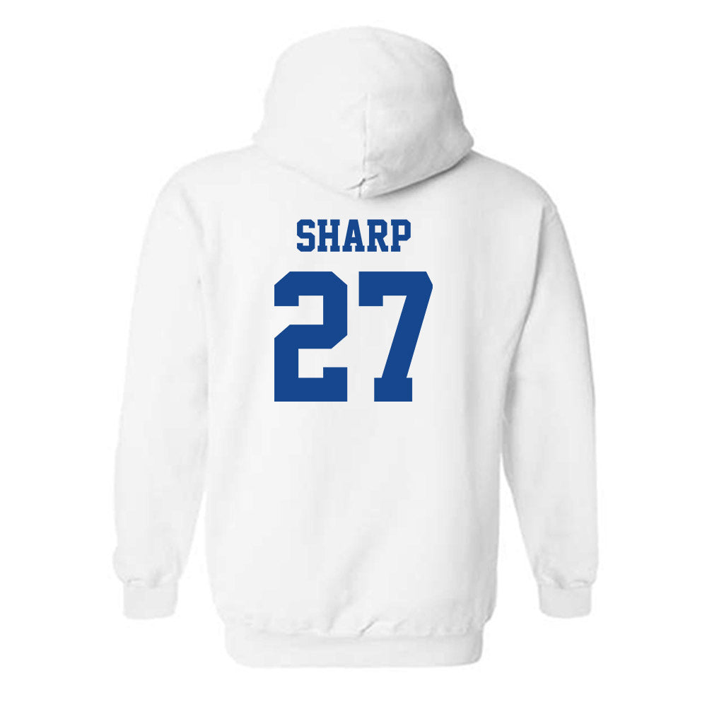 Hampton - NCAA Football : Larrell Sharp - Classic Shersey Hooded Sweatshirt-1