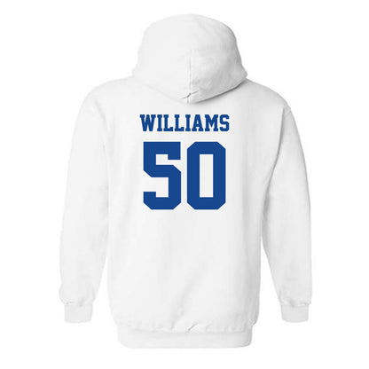 Hampton - NCAA Football : John Williams - Classic Shersey Hooded Sweatshirt-1