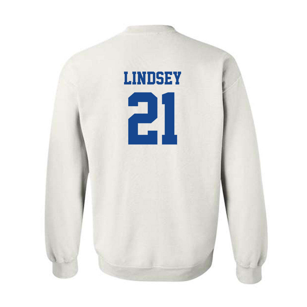Hampton - NCAA Football : JaSean Lindsey - Classic Shersey Crewneck Sweatshirt-1