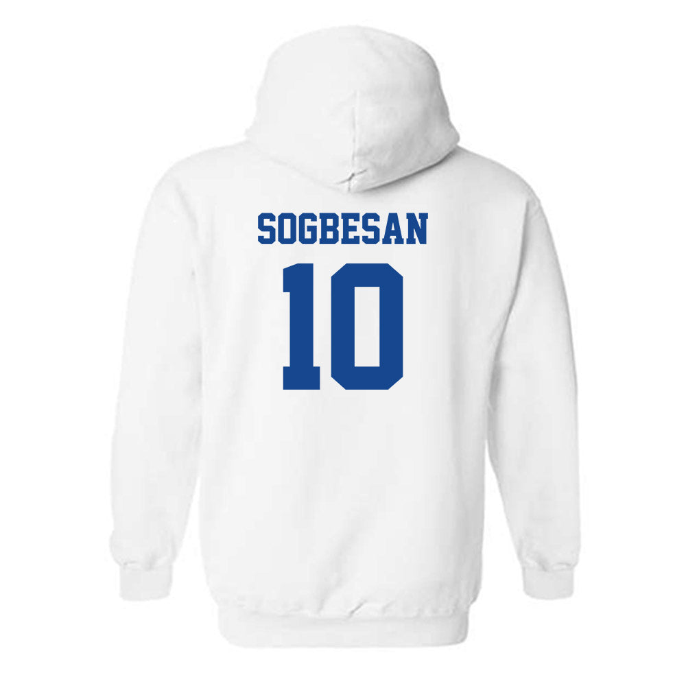 Hampton - NCAA Football : Korede Sogbesan - Classic Shersey Hooded Sweatshirt-1