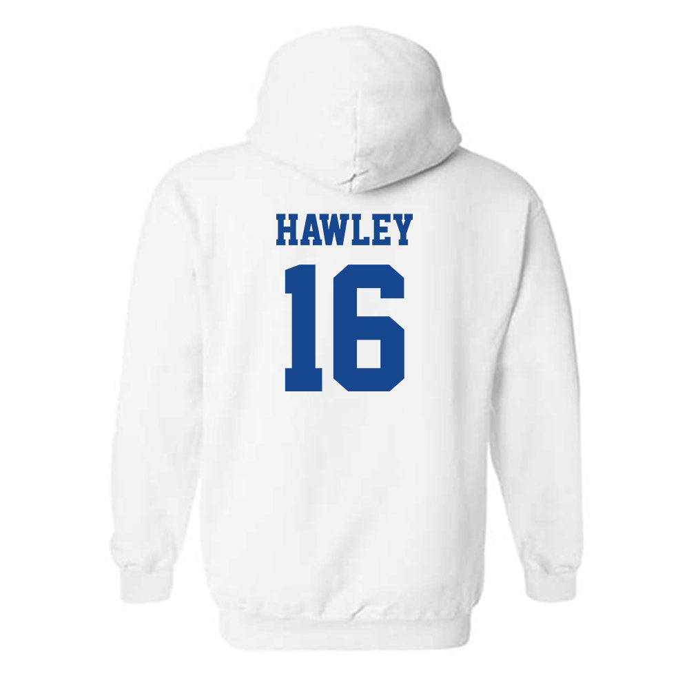Hampton - NCAA Football : Joshua Hawley - Classic Shersey Hooded Sweatshirt-1