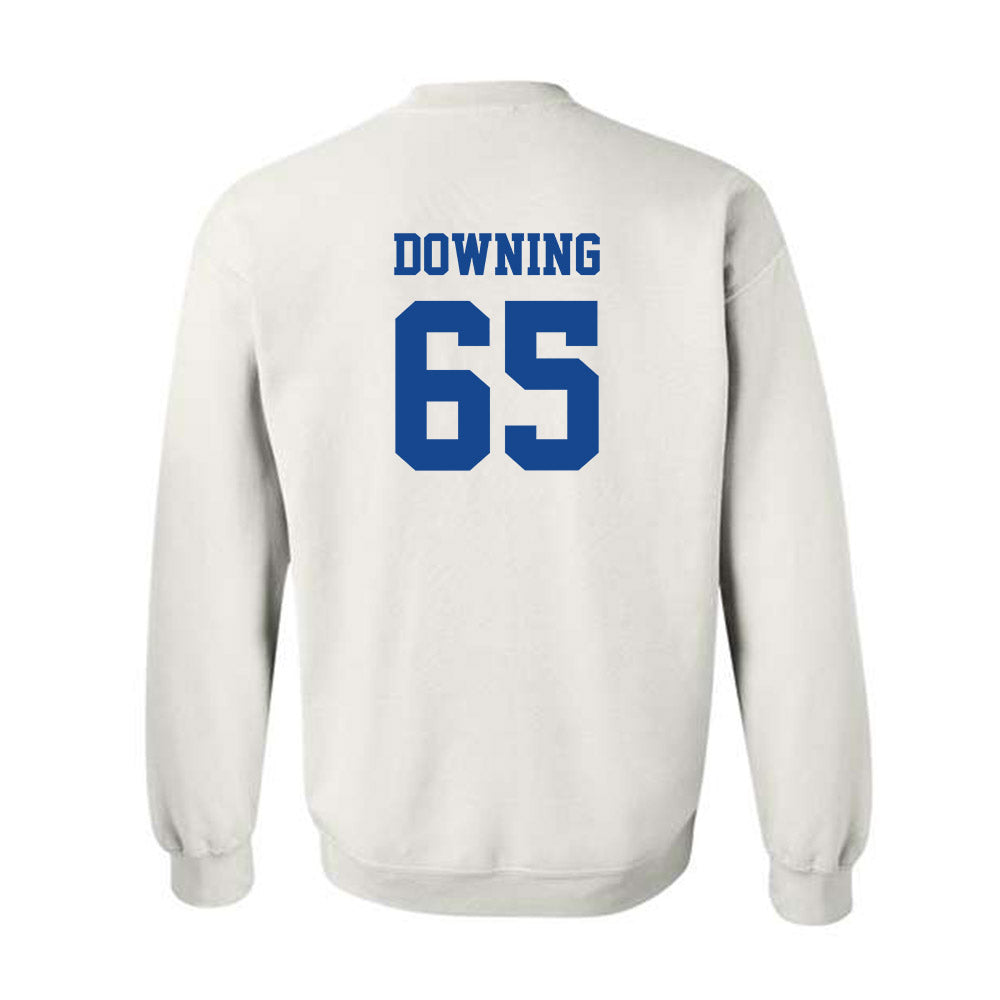 Hampton - NCAA Football : Josiah Downing - Classic Shersey Crewneck Sweatshirt-1