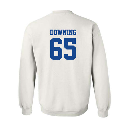 Hampton - NCAA Football : Josiah Downing - Classic Shersey Crewneck Sweatshirt-1