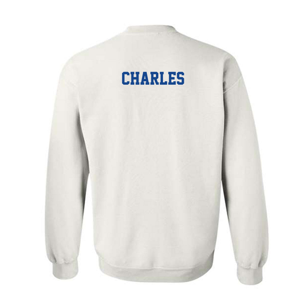 Hampton - NCAA Women's Track & Field : Brianna Charles - Classic Shersey Crewneck Sweatshirt-1