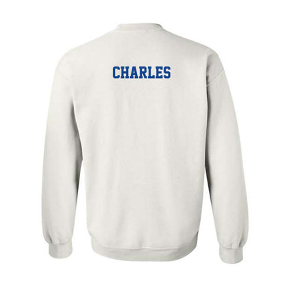Hampton - NCAA Women's Track & Field : Brianna Charles - Classic Shersey Crewneck Sweatshirt-1
