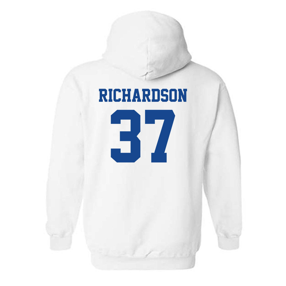 Hampton - NCAA Football : Kevin Richardson - Classic Shersey Hooded Sweatshirt-1