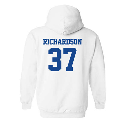Hampton - NCAA Football : Kevin Richardson - Classic Shersey Hooded Sweatshirt-1