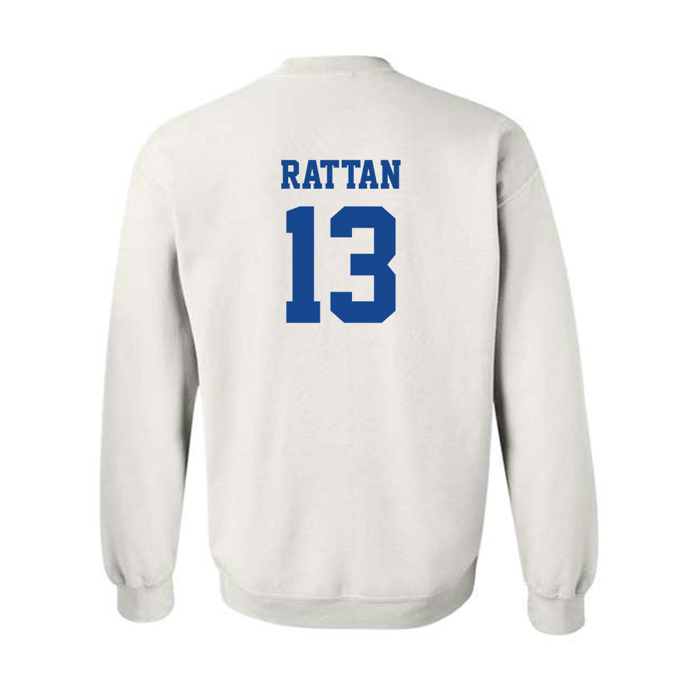 Hampton - NCAA Men's Lacrosse : Nikki Rattan - Classic Shersey Crewneck Sweatshirt-1