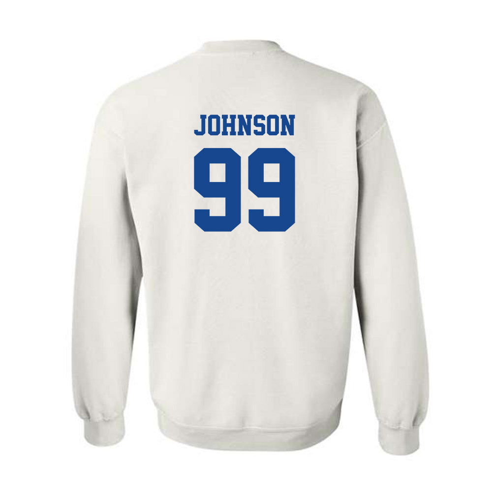 Hampton - NCAA Football : Javen Johnson - Classic Shersey Crewneck Sweatshirt-1
