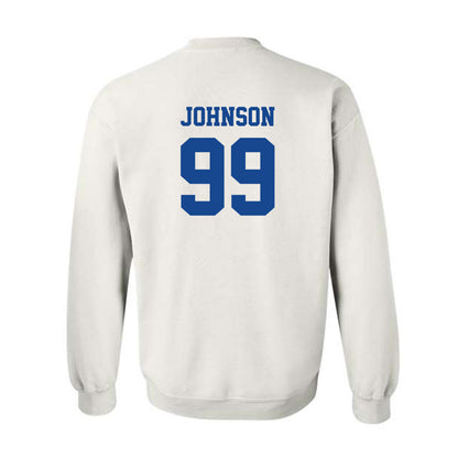 Hampton - NCAA Football : Javen Johnson - Classic Shersey Crewneck Sweatshirt-1