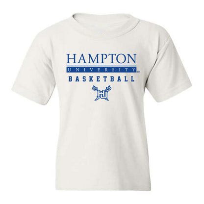 Hampton - NCAA Men's Basketball : Maximus Frazier - Classic Shersey Youth T-Shirt-0