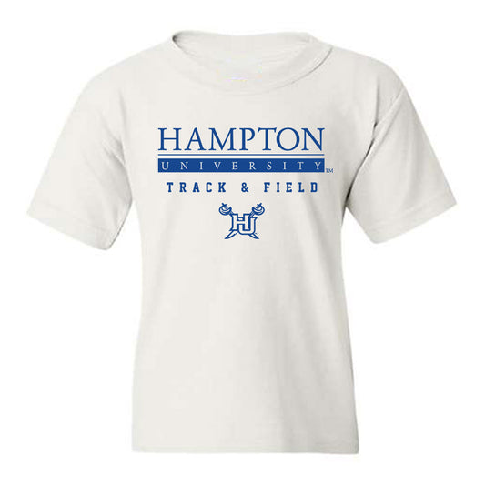 Hampton - NCAA Women's Track & Field : Alannah Runge - Classic Shersey Youth T-Shirt-0