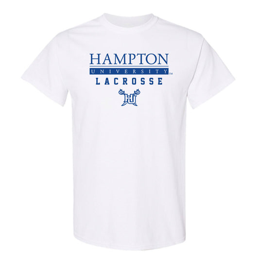 Hampton - NCAA Men's Lacrosse : Dylan Munchus - Classic Shersey T-Shirt-0