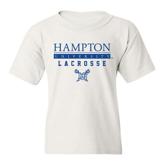 Hampton - NCAA Men's Lacrosse : Emerii Leak - Classic Shersey Youth T-Shirt-0