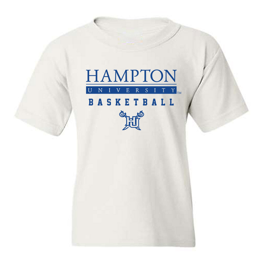 Hampton - NCAA Men's Basketball : Aaron Davis III - Classic Shersey Youth T-Shirt-0