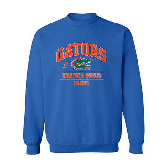 Florida - NCAA Women's Track & Field : Habiba Harris - Classic Fashion Shersey Crewneck Sweatshirt-0
