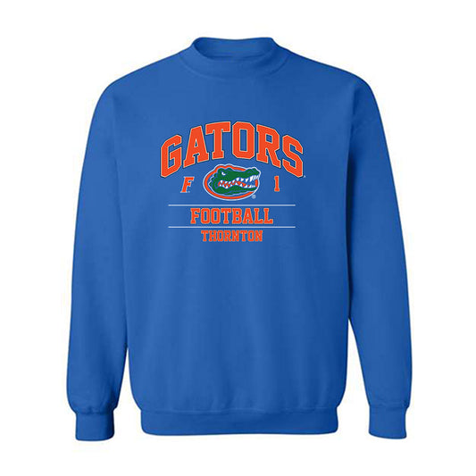 Florida - NCAA Football : Bryce Thornton - Classic Fashion Shersey Crewneck Sweatshirt-0