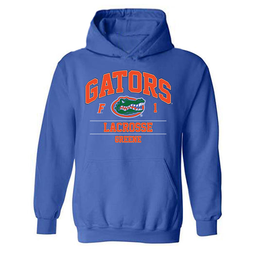 Florida - NCAA Women's Lacrosse : Gabby Greene - Classic Fashion Shersey Hooded Sweatshirt